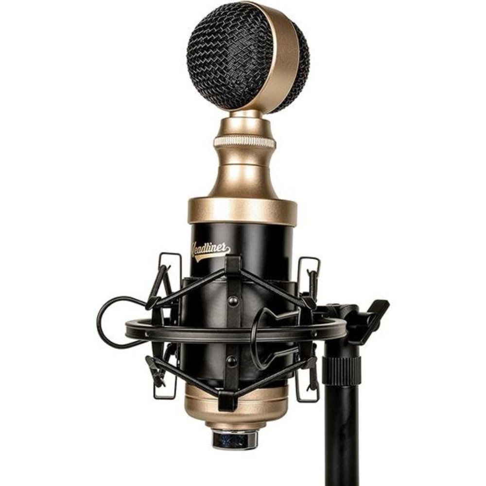 Headliner Starlight USB Condenser Microphone with Desktop Stand and Shock Mount